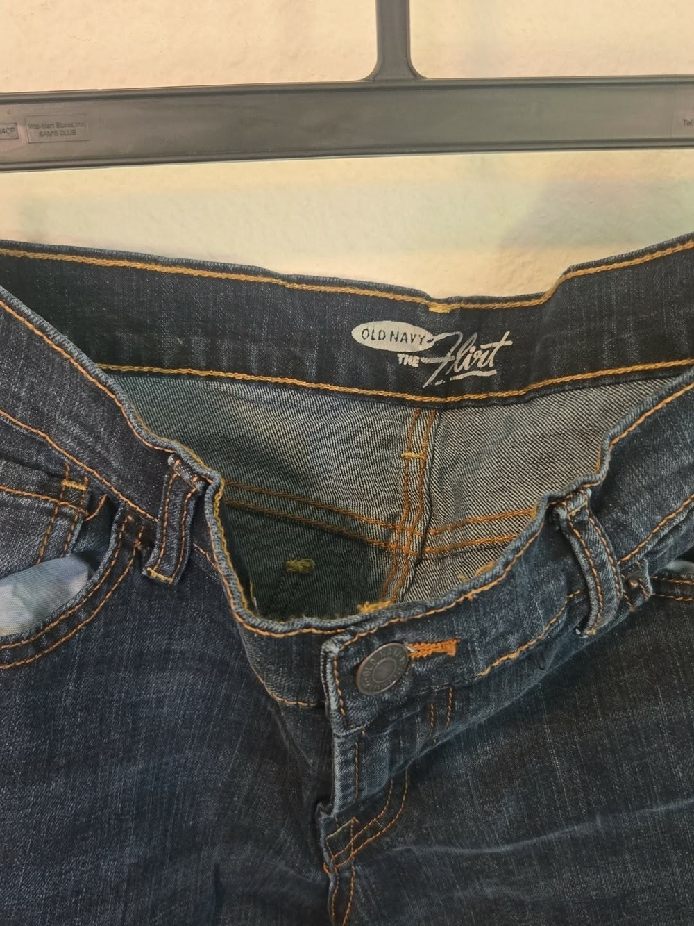 Old Navy Women's Dark Blue Skinny Jeans